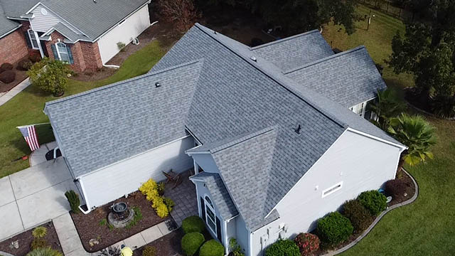 Completed roof install